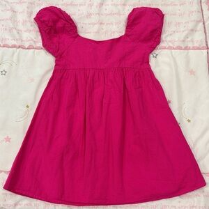 4. Janie and Jack Vibrant Pink Dress